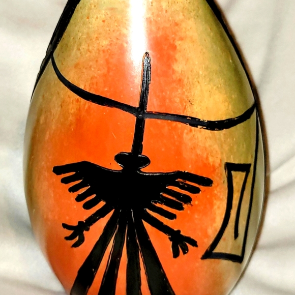 CHULUCANAS PERUVIAN POTTERY VASE - Picture 1 of 3